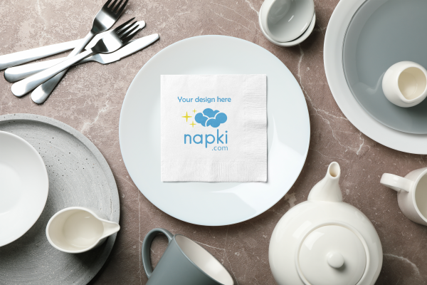 personalizing napkins